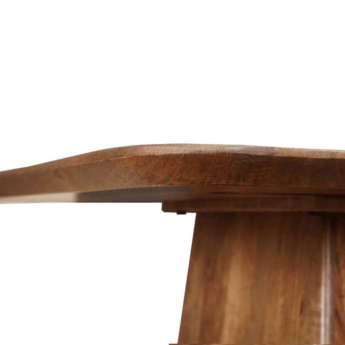 Mangoholz Esstisch Nova Quadratisch 110x110 cm Mahom