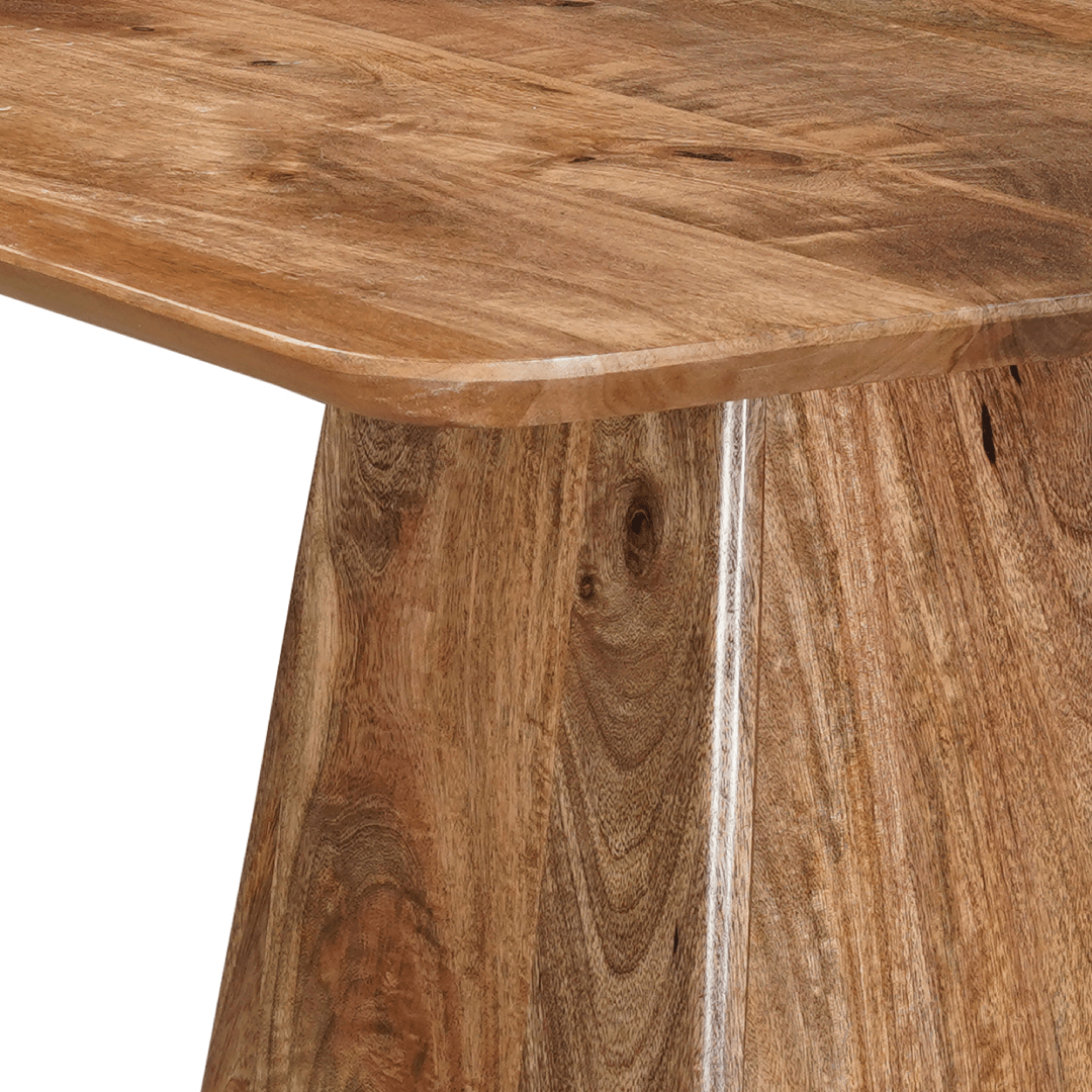 Mangoholz Esstisch quadratisch 90x90 cm