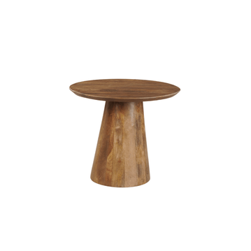 Mangoholz Couchtisch rund 60 cm