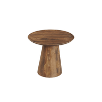 Mangoholz Couchtisch Nova Rund 60 cm Mahom