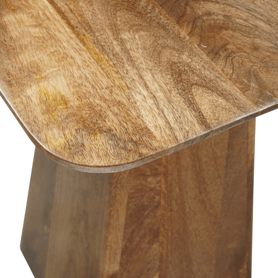 Mangoholz Couchtisch quadratisch 40x40 cm