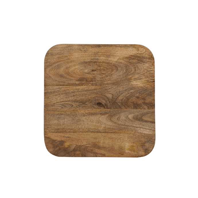 Mangoholz Couchtisch Nova Quadratisch 40x40 cm Mahom