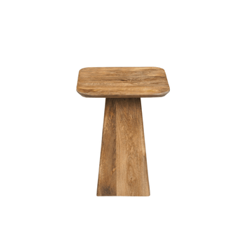 Mangoholz Couchtisch quadratisch 40x40 cm