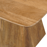 Mangoholz Couchtisch Nova Quadratisch 60x60 cm Mahom