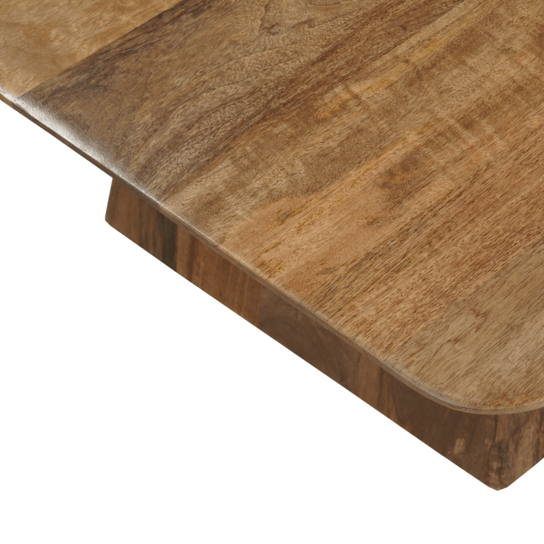 Mangoholz Couchtisch quadratisch 80x80 cm