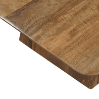 Mangoholz Couchtisch Nova Quadratisch 80x80 cm Mahom