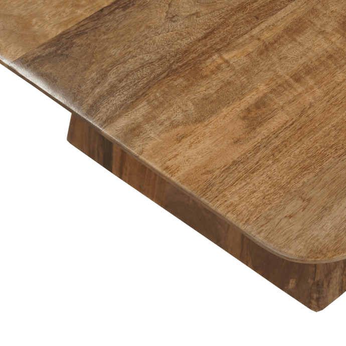 Mangoholz Couchtisch Nova Quadratisch 80x80 cm Mahom