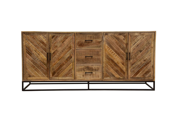 Mangoholz Anrichte Reno 200 cm Mahom