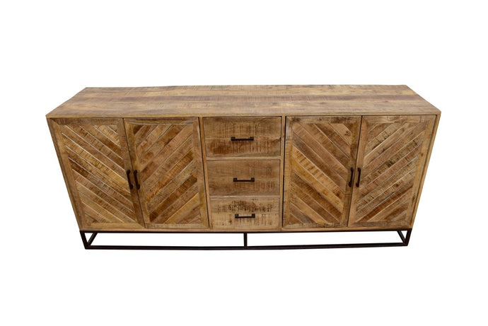 Mangoholz Anrichte Reno 200 cm Mahom