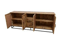 Mangoholz Anrichte Reno 220 cm Mahom