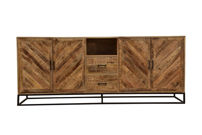 Mangoholz Anrichte Reno 220 cm Mahom