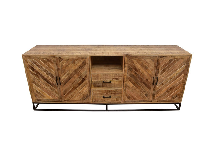 Mangoholz Anrichte Reno 220 cm Mahom
