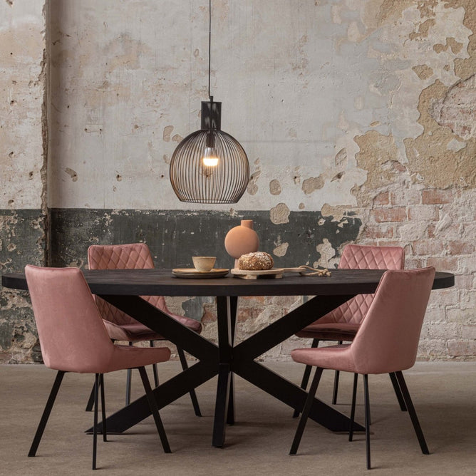 Mangohouten Eettafel Tulsa
