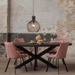 Mangohouten Eettafel Tulsa