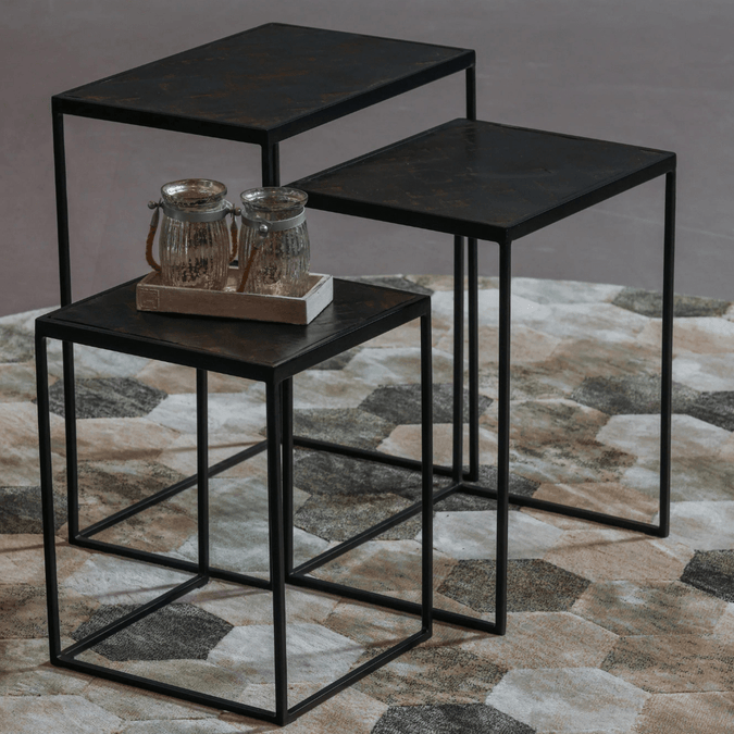 Schwarze Couchtische