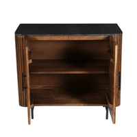 Mangoholz Beistellmöbel Austin 90 cm Mahom