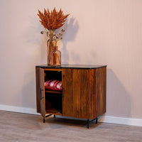 Mangoholz Beistellmöbel Austin 90 cm Mahom