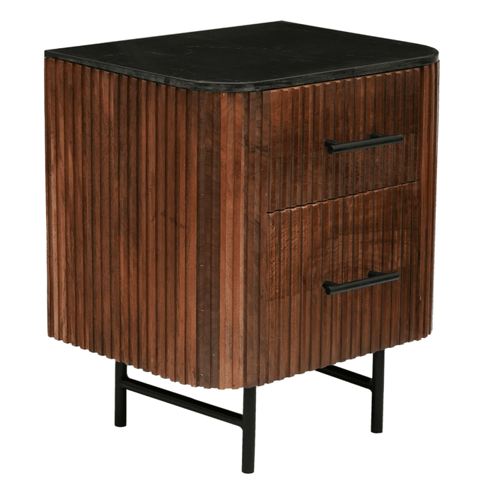 Mangoholz Beistellmöbel Austin 50 cm Mahom