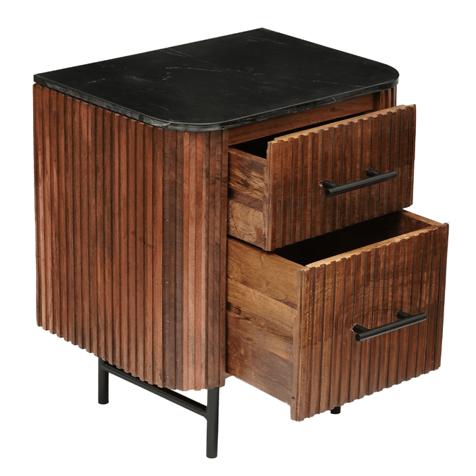 Mangoholz Beistellmöbel Austin 50 cm Mahom