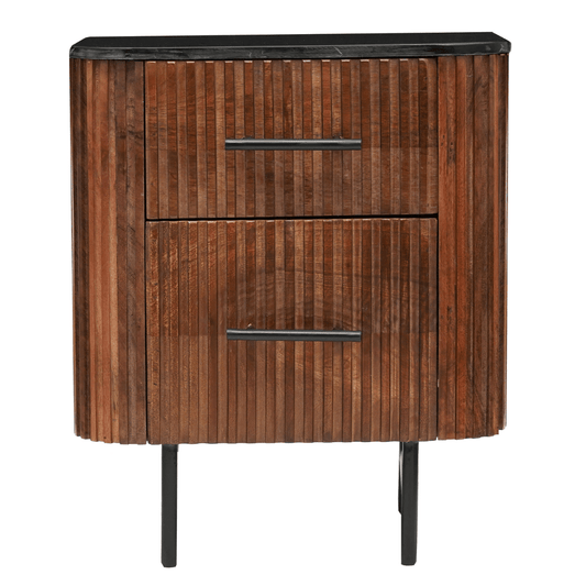 Mangoholz Beistellmöbel Austin 50 cm Mahom