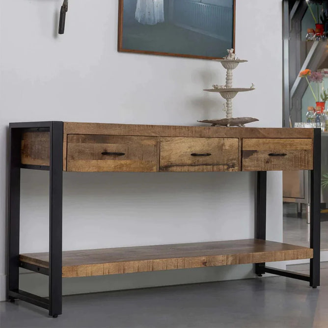 Mangohouten Eettafel Tulsa