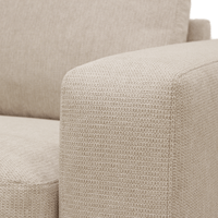 Ecksofa Nora 4-Sitzer Links Creme