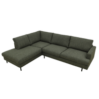 Ecksofa Nolio 4-Sitzer Links Grün