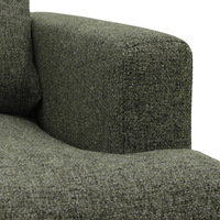 Ecksofa Nolio 4-Sitzer Links Grün