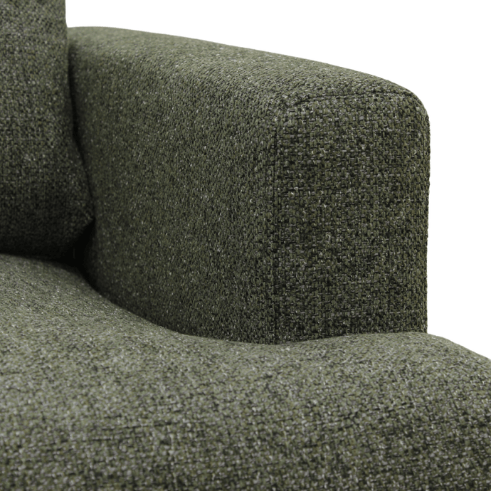 Ecksofa Nolio 4-Sitzer Links Grün