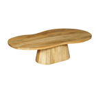 Mangoholz Couchtisch Torino Organic Shape Massiv Mahom