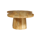 Mangoholz Couchtisch Torino Organic Shape Massiv Mahom