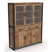 Mangoholz Wandschrank Plano 190 cm Mahom