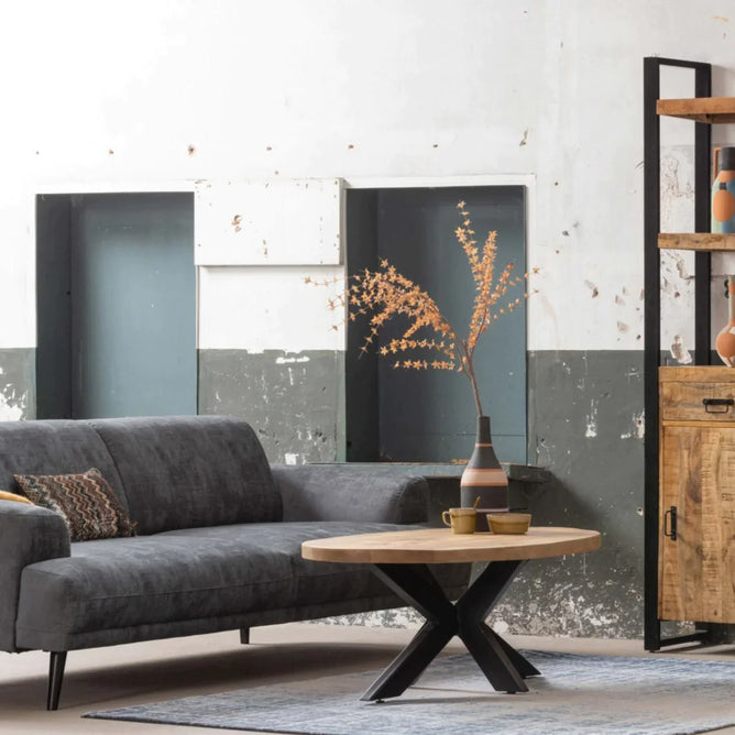 Mangohouten Eettafel Tulsa