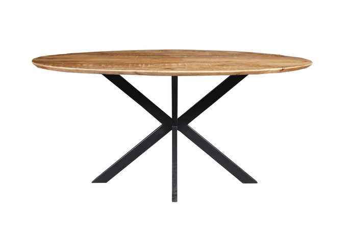 Mangoholz Esstisch Bologna Oval 160x90 cm Mahom