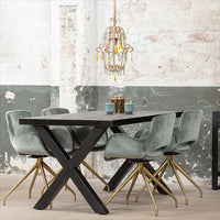 Mangoholz Esstisch Columbus Rechteck 240x100 cm Mahom