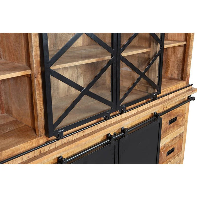 Mangoholz Buffet-Schrank Denver 260×220 cm X Mahom