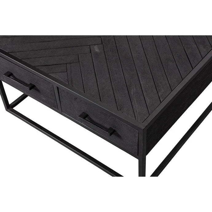 Mangoholz Couchtisch Sienna Square Mahom