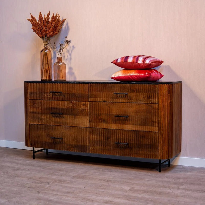 Mangoholz Anrichte Austin 175 cm Mahom