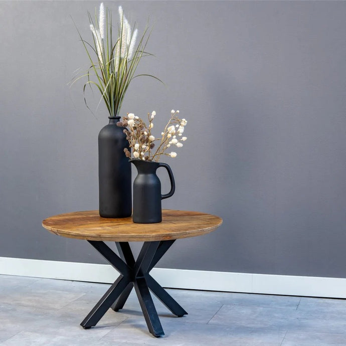 Mangoholz Couchtisch Vicenza 70 cm Mahom