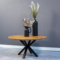 Mangoholz Couchtisch Vicenza 90 cm Mahom