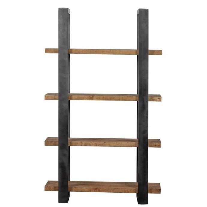 Mangoholz Bücherschrank Durham 160 cm Mahom