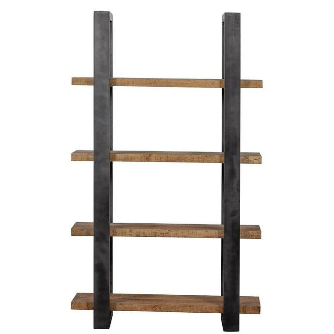 Mangoholz Bücherschrank Durham 120 cm Mahom