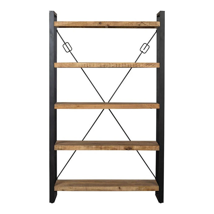 Mangoholz Bücherschrank Britt 120 cm Mahom