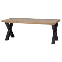 Mangoholz Esstisch Columbus Rechteck 300x120 cm Mahom