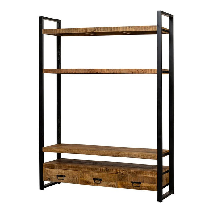 Mangoholz Bücherschrank Britt 150 cm Mahom