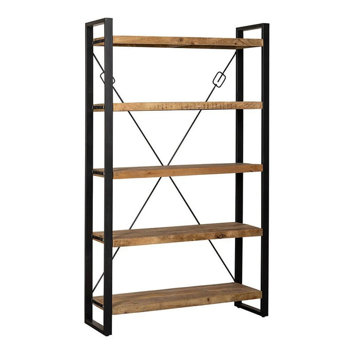 Mangoholz Bücherschrank Britt 120 cm Mahom