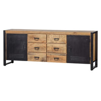 Mangoholz Anrichte Birmingham 200 cm Mahom