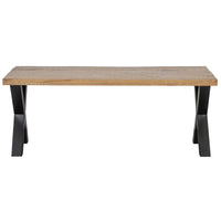 Mangoholz Esstisch Columbus Rechteck 280x100 cm Mahom