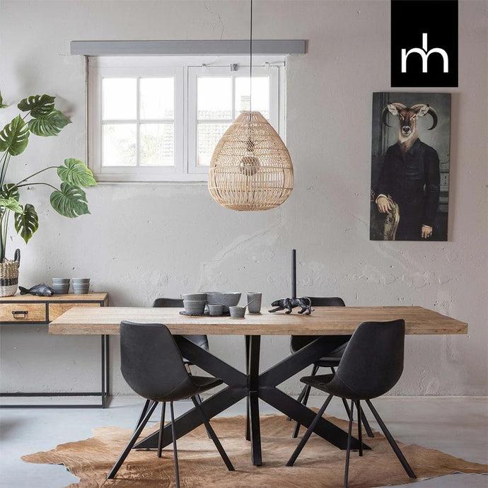 Mangoholz Esstisch Memphis Rechteck 280x120 cm Mahom