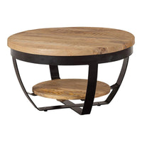 Mangoholz Couchtisch Bakersfield 65 cm Mahom